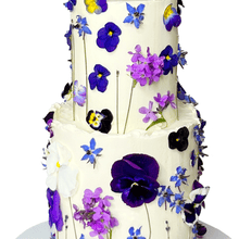 Load image into Gallery viewer, Fresh Organic Flowers Cake