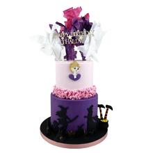 Load image into Gallery viewer, Witches & Princesses Celebration Cake