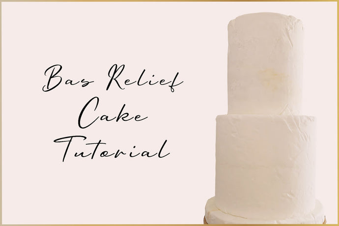Bas Relief Stone Effect Cake Tutorial - Update coming soon