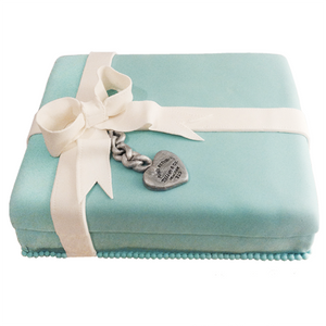 Tiffany Gift Box Cake