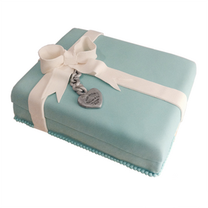 Tiffany Gift Box Cake