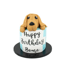 Load image into Gallery viewer, Labrador Birthday Cake