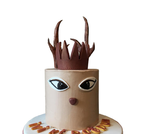 Reindeer Celebration Cake