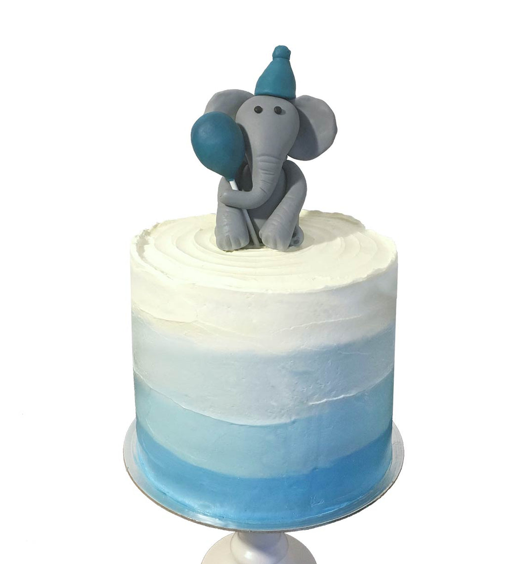 3D Baby Elephant Cake