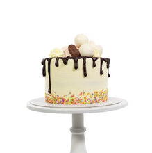 Load image into Gallery viewer, Chocolate Sphere Sprinkle Drip Bundle Cake