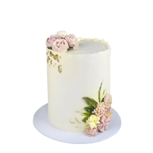Load image into Gallery viewer, Pastel Buttercream Flowers Cake