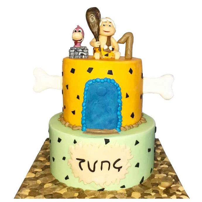 Flintstones Bam Bam Birthday Cake