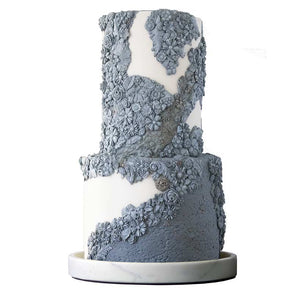 Bas Relief + Stone Texture Cake