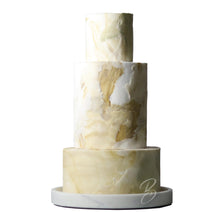 Load image into Gallery viewer, Ripped Fondant Effect Celebration Cake