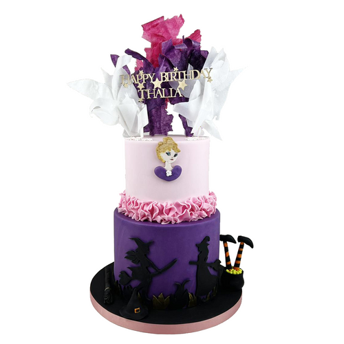 Witches & Princesses Celebration Cake